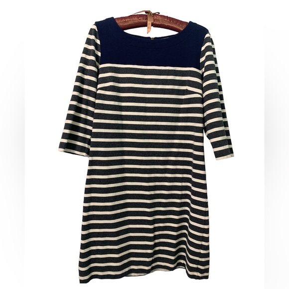 Gap petite Elbow shift stripe knit dress - Picture 2 of 7